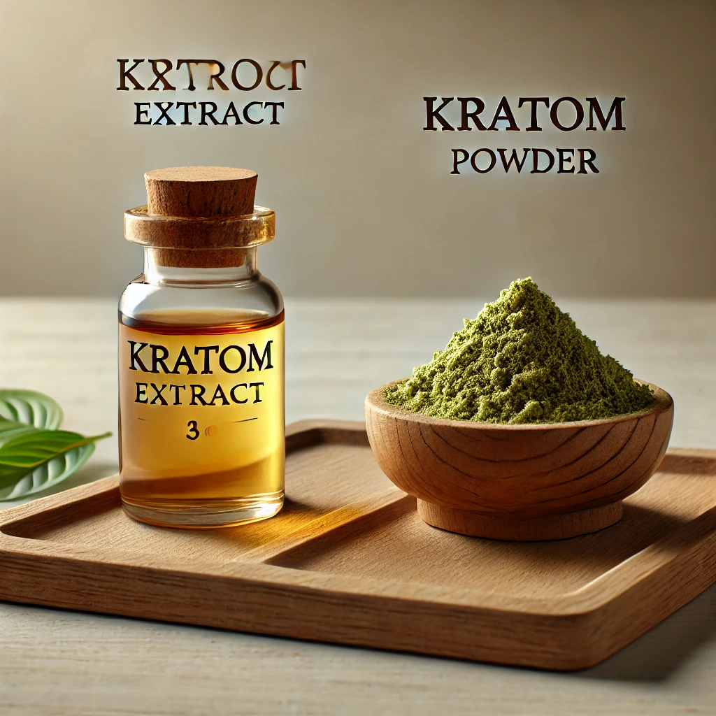 Kratom Extract vs Powder
