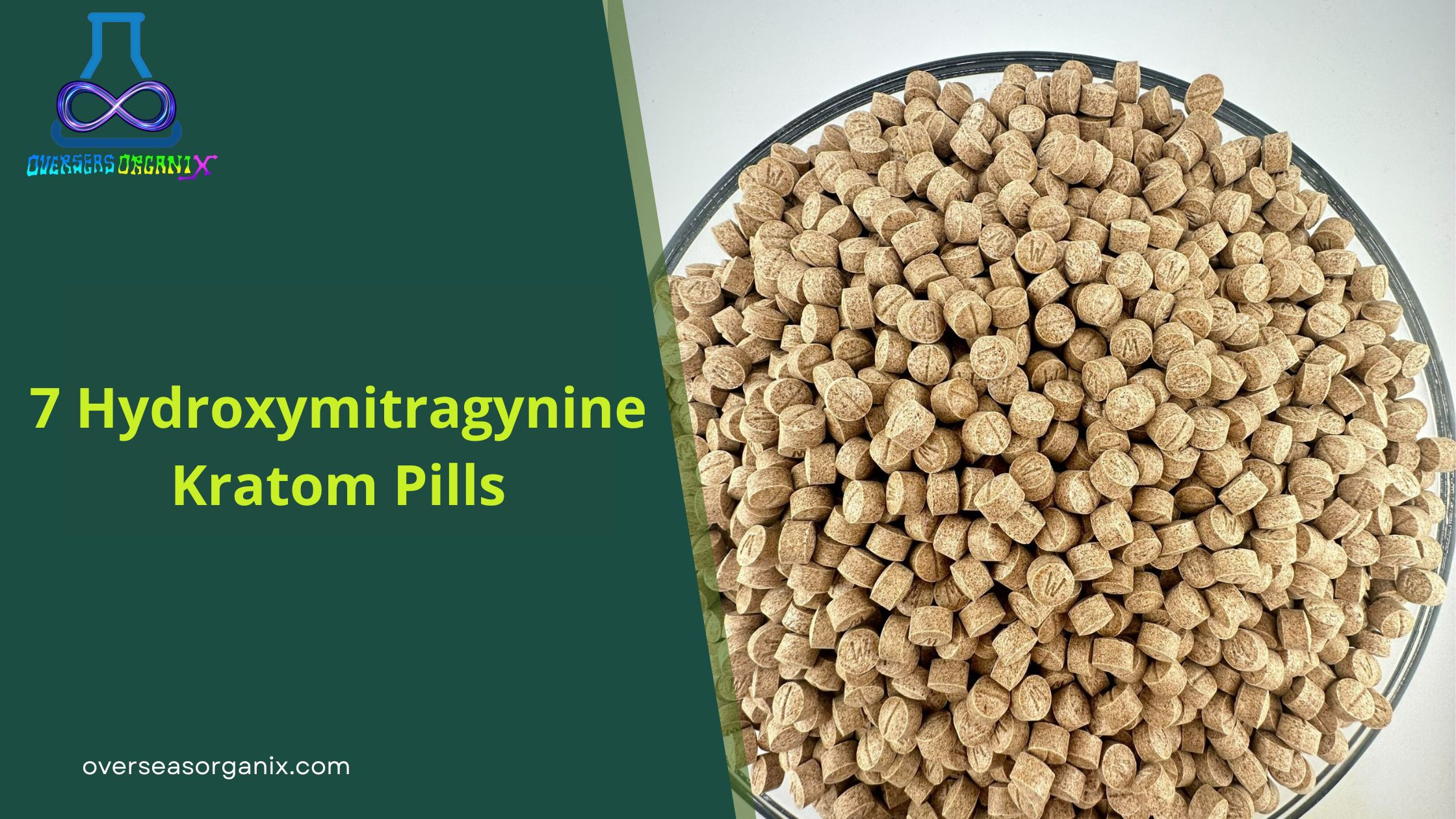 7 Hydroxymitragynine Kratom Pills