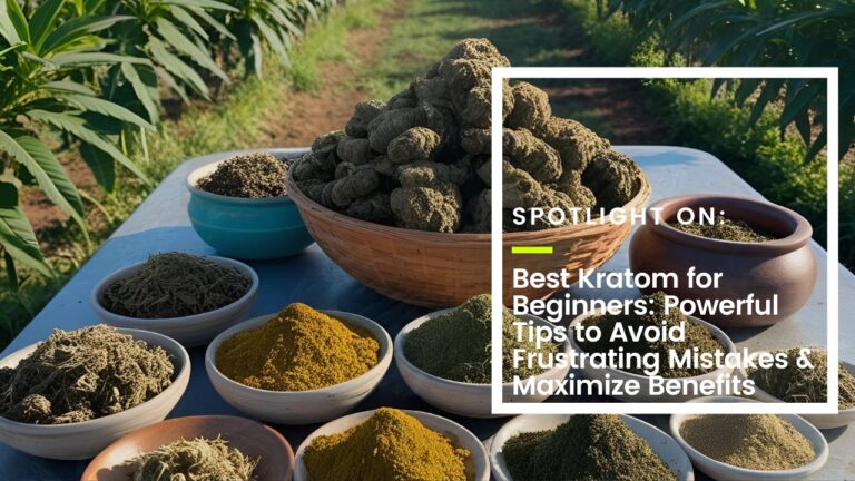 Best Kratom for Beginners: Powerful Tips to Avoid Frustrating Mistakes & Maximize Benefits