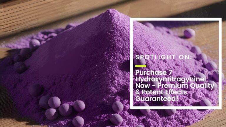 Purchase 7 Hydroxymitragynine Now – Premium Quality & Potent Effects Guaranteed!