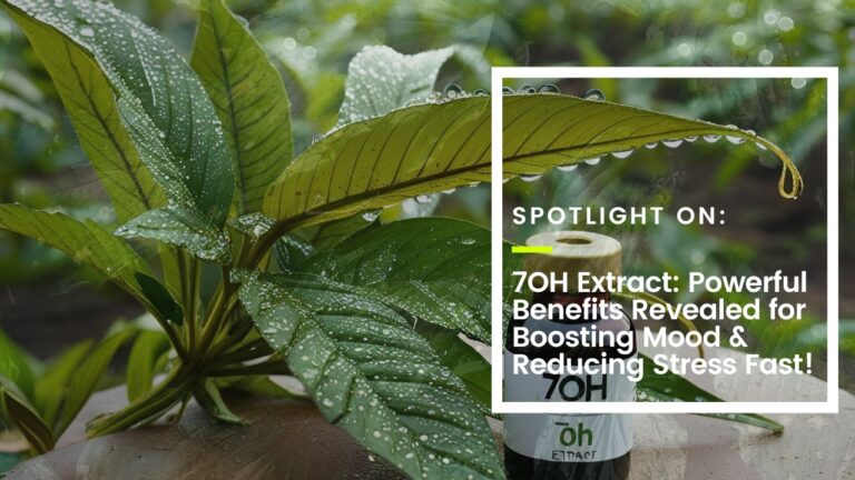 7OH Extract: Powerful Benefits Revealed for Boosting Mood & Reducing Stress Fast!