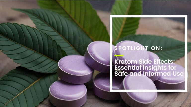 Kratom Side Effects: Essential Insights for Safe and Informed Use