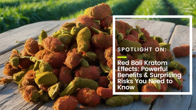Red Bali Kratom Effects: Powerful Benefits & Surprising Risks You Need to Know