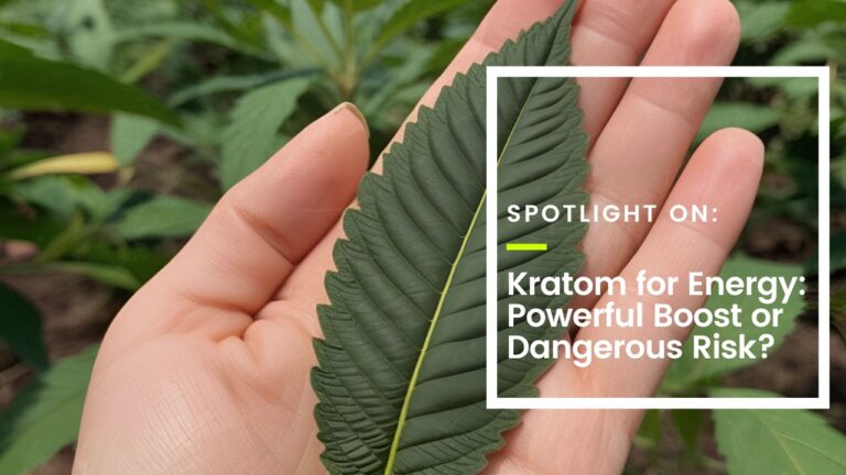 Kratom for Energy: Powerful Boost or Dangerous Risk?