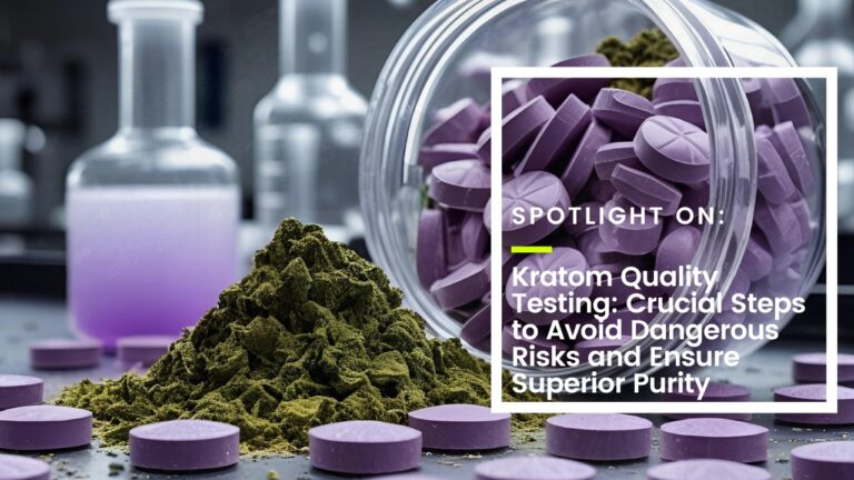Kratom Quality Testing: Crucial Steps to Avoid Dangerous Risks and Ensure Superior Purity